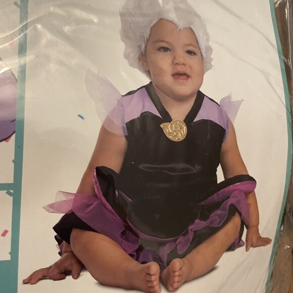 Disney Baby Ursula Infants' Costume Size 6-12 Month - Picture 4 of 4
